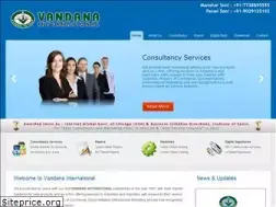 Sites similar to vandanaintl.com