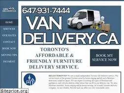 Sites similar to vandelivery.ca