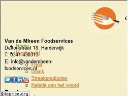 Sites similar to vandemheen-foodservices.nl