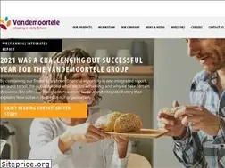 Sites similar to vandemoortele.com
