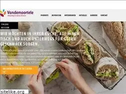 Sites similar to vandemoortele.de