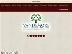 Sites similar to vandemorefuneralhome.com