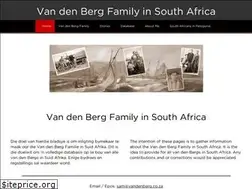 Sites similar to vandenberg.co.za