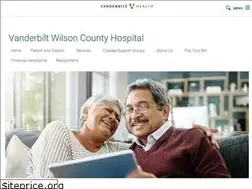 Sites similar to vanderbiltwilsoncountyhospital.com