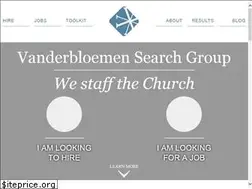 Sites similar to vanderbloemen.com
