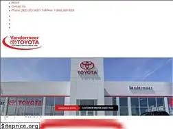 Sites similar to vandermeertoyota.com