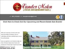 Sites similar to vandermolenestatesales.com
