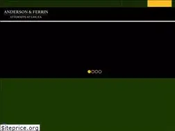 Sites similar to vandersonlaw.com