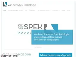 Sites similar to vanderspekpodologie.nl