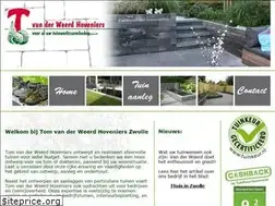 Sites similar to vanderweerdhoveniers.nl