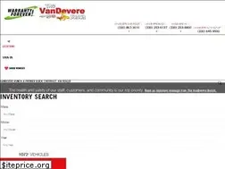 Sites similar to vandevere.com