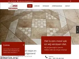 Sites similar to vandezandetegelwerken.nl