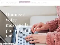 Sites similar to vanessalopes.be