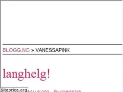 Sites similar to vanessapink.blogg.no
