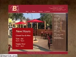 Sites similar to vanessasbistro.com