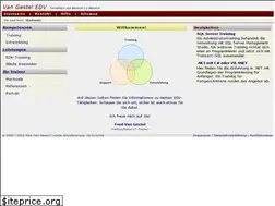 Sites similar to vangestel.de