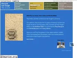 Sites similar to vangoghletters.org