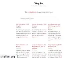Sites similar to vangson.info