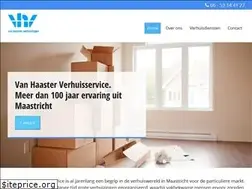 Sites similar to vanhaasterverhuizingen.nl