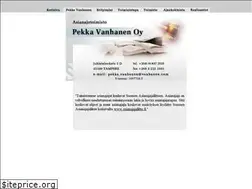 Sites similar to vanhanen.com