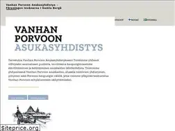Sites similar to vanhaporvoo.org
