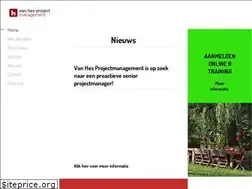 Sites similar to vanhesprojectmanagement.nl
