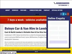 Sites similar to vanhire-london.com