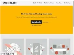 Sites similar to vanhire.com