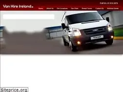 Sites similar to vanhireireland.ie