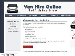Sites similar to vanhireonline.net
