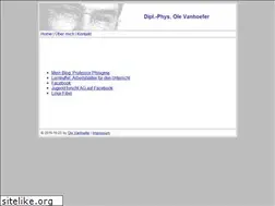 Sites similar to vanhoefer.de
