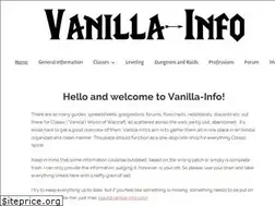 Sites similar to vanilla-info.com