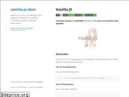 Sites similar to vanilla.js.org