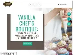 Sites similar to vanillachefsboutique.mx