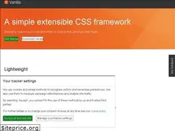 Sites similar to vanillaframework.io