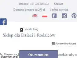 Sites similar to vanillafrog.pl