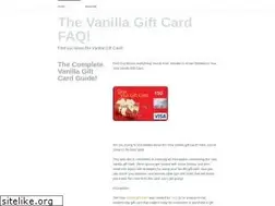 Sites similar to vanillagiftcard.wordpress.com