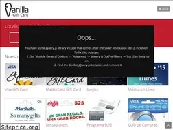 Sites similar to vanillagiftcardpr.com