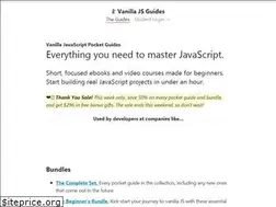 Sites similar to vanillajsguides.com