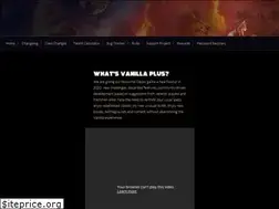 Sites similar to vanillaplus.org