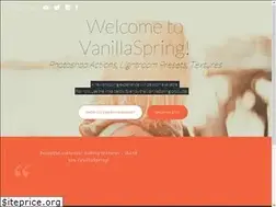 Sites similar to vanillaspring.com