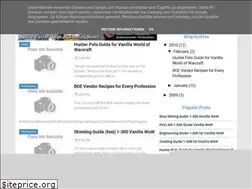 Sites similar to vanillawowguide.blogspot.com