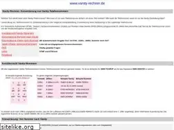 Sites similar to vanity-rechner.de