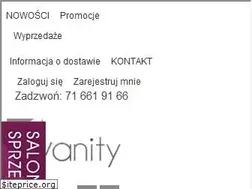Sites similar to vanitysklep.pl