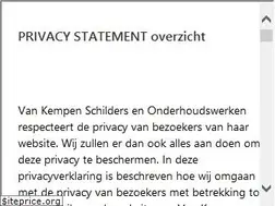 Sites similar to vankempenschilders.nl