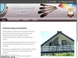 Sites similar to vanleersumschilders.nl