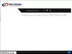 Sites similar to vanllantas.com