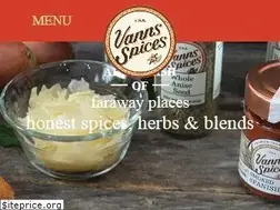Sites similar to vannsspices.com