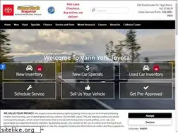 Sites similar to vannyorktoyota.com