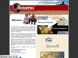 Sites similar to vanpac.com.sg
